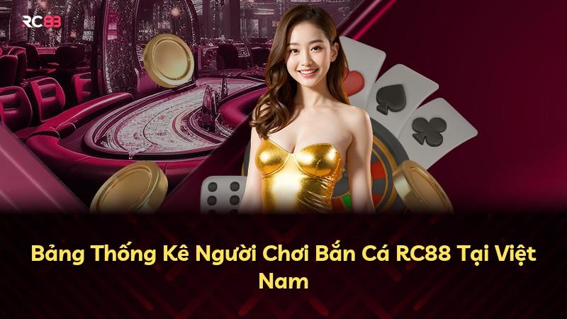 Bảng Thống Kê Người Chơi Bắn Cá RC88 Tại Việt Nam