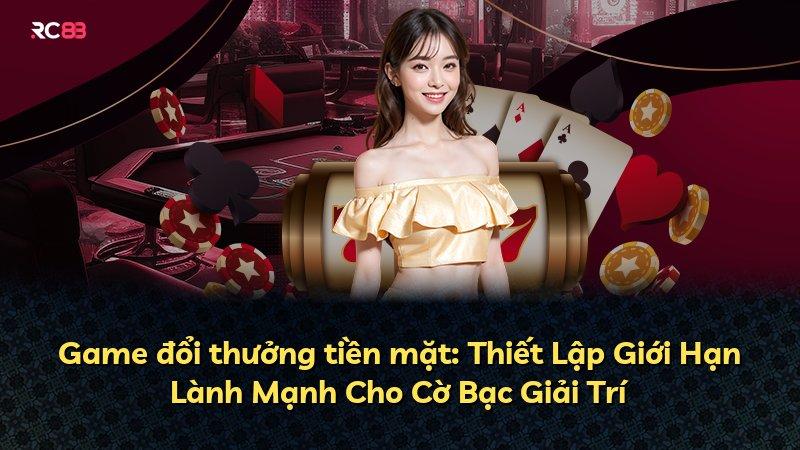 Game đổi thưởng tiền mặt: Thiết Lập Giới Hạn Lành Mạnh Cho Cờ Bạc Giải Trí